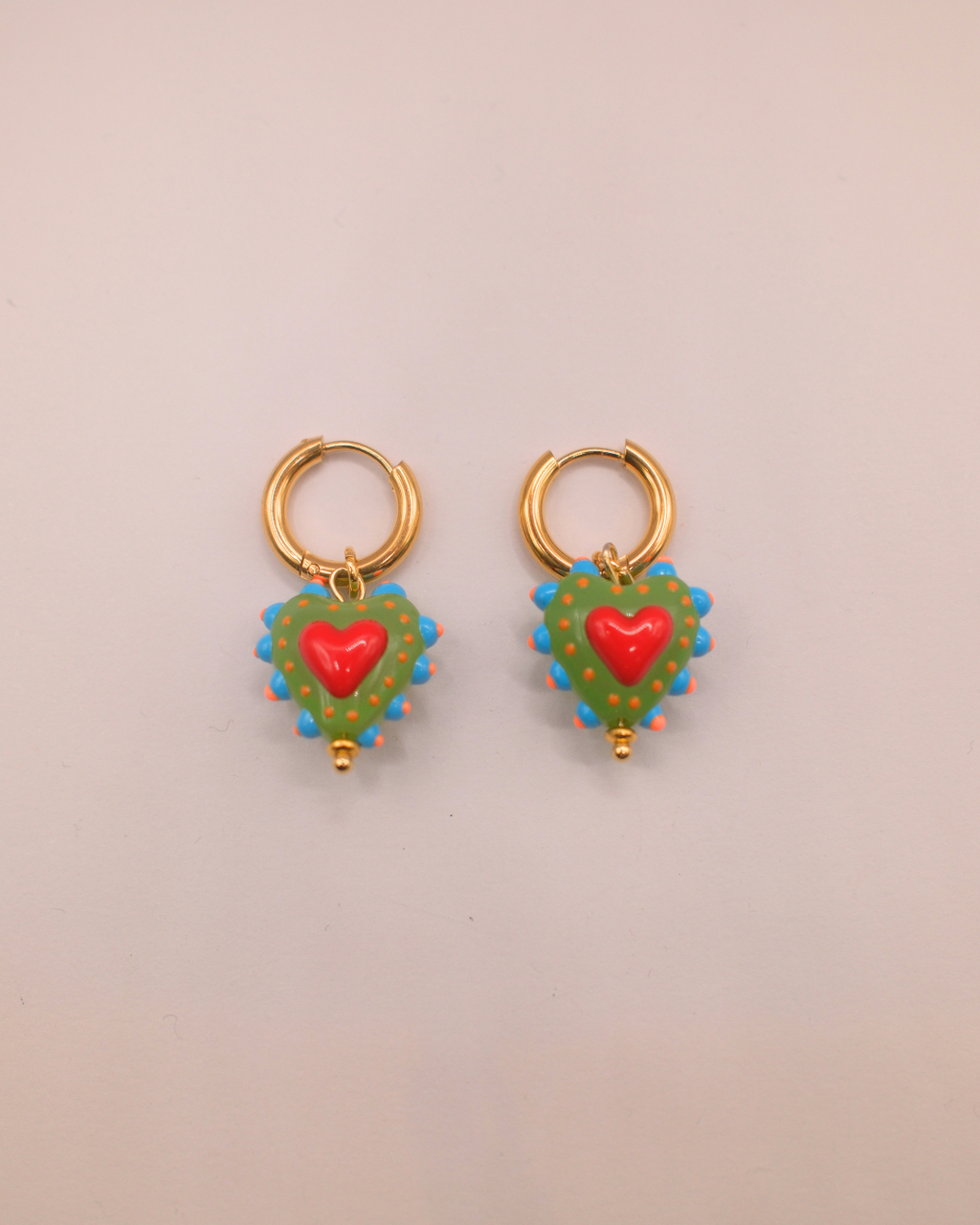 Hayley Heart Earrings