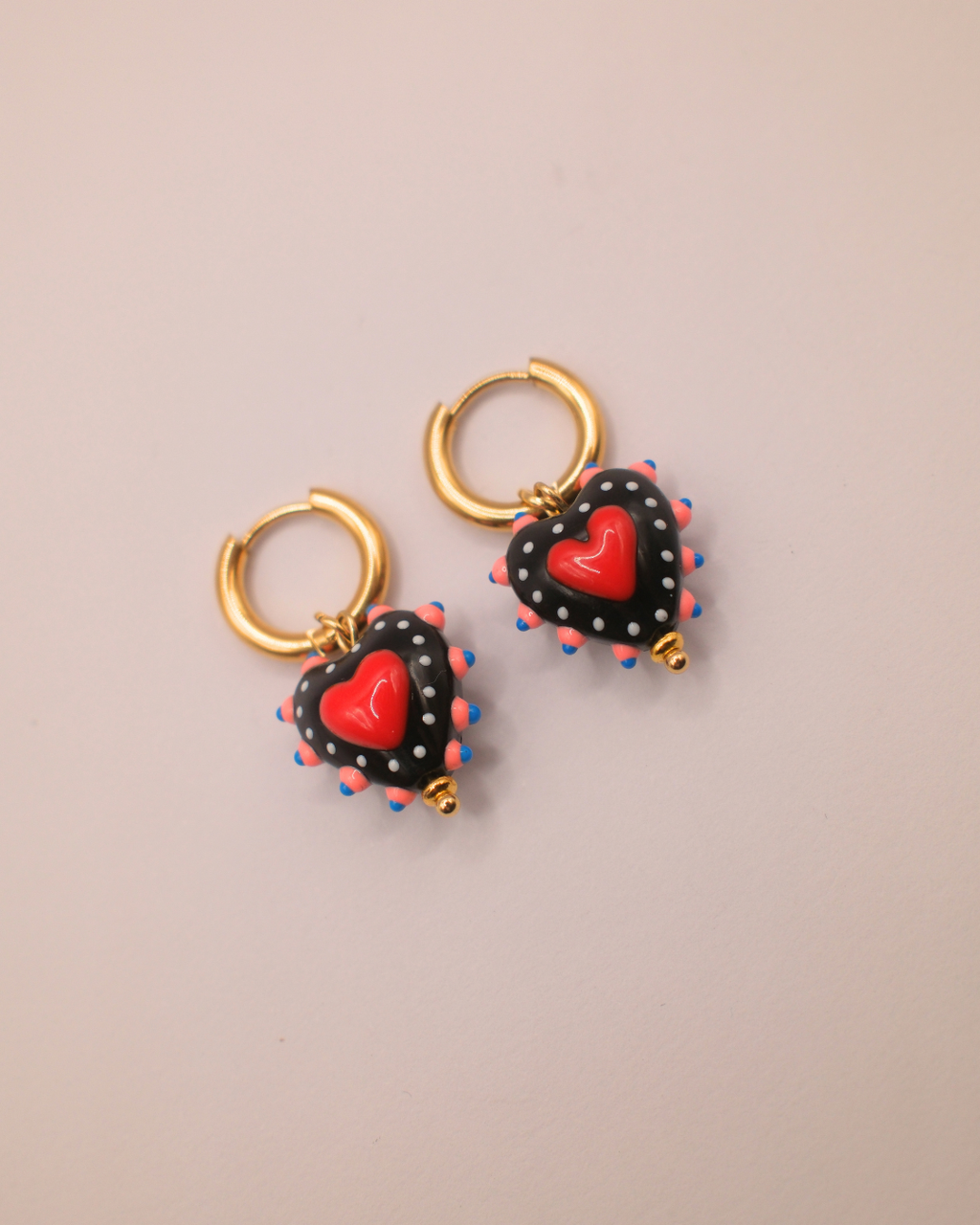 Hayley Heart Earrings