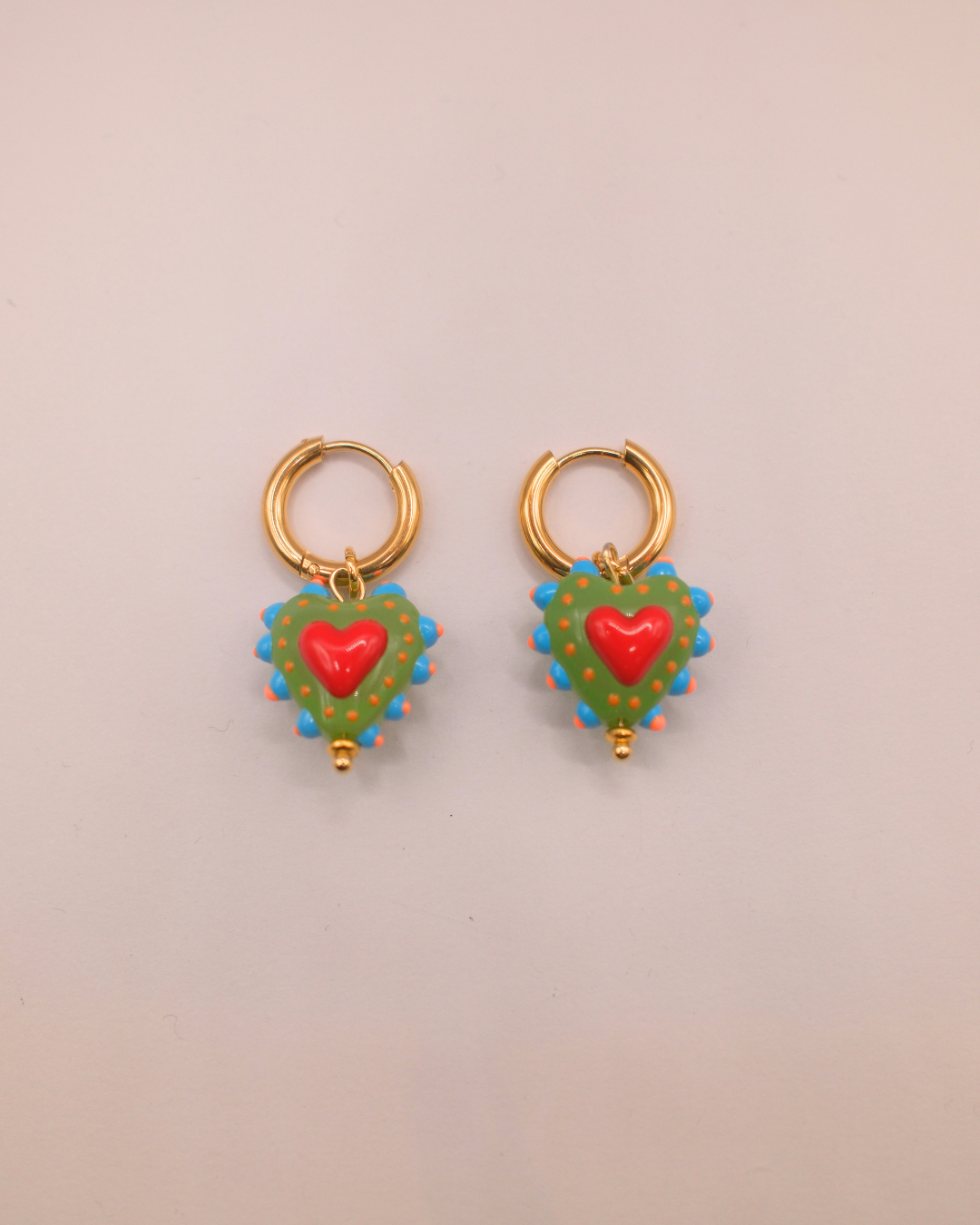 Hayley Heart Earrings