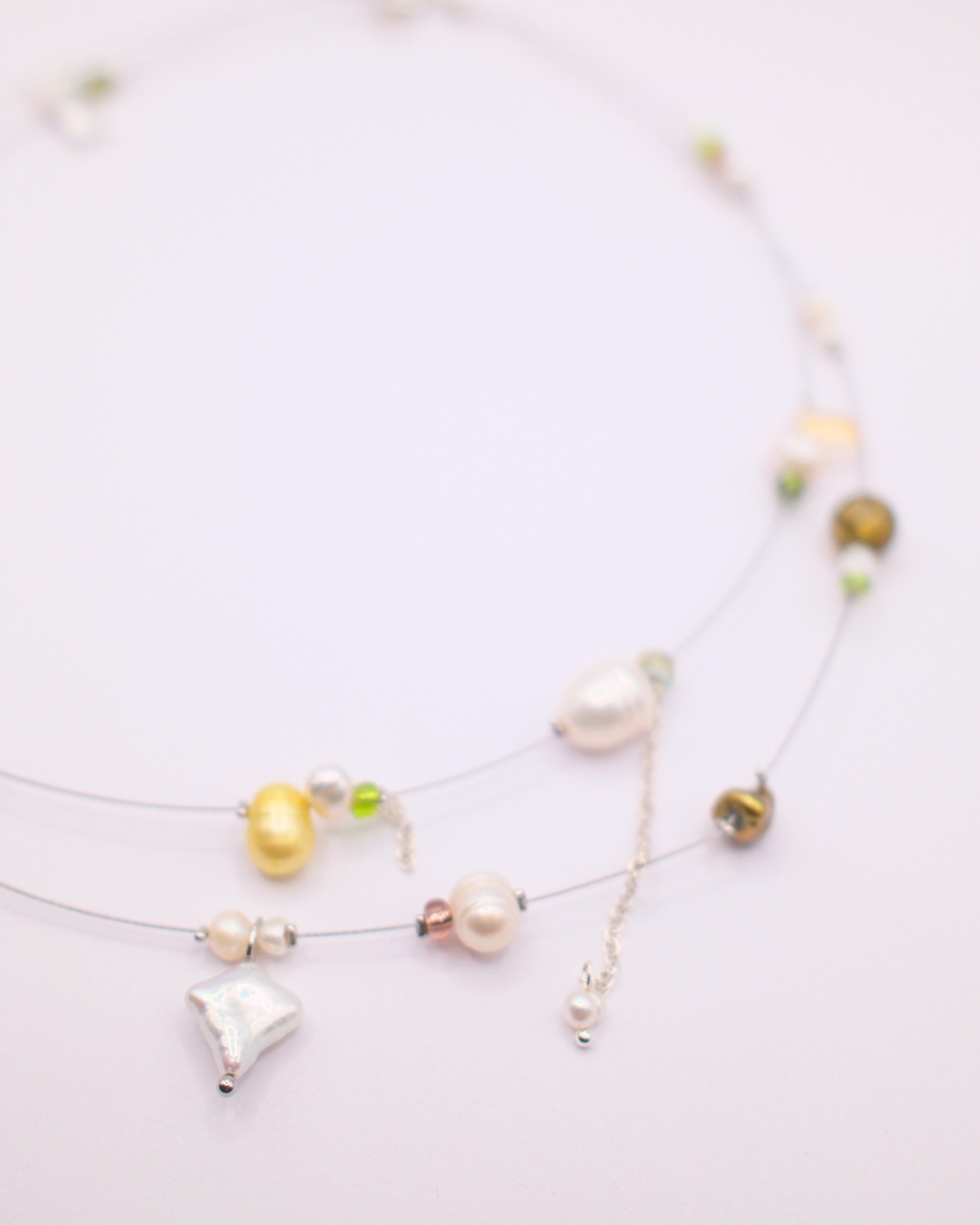 Green Wire Necklace