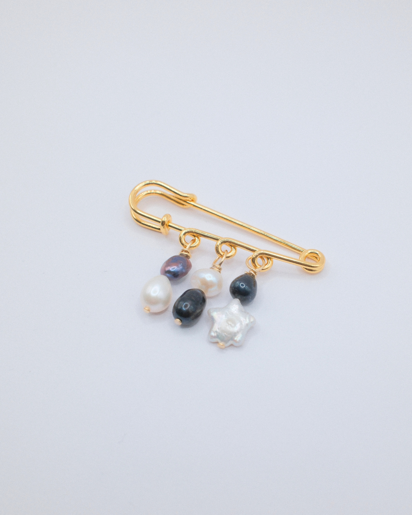 Puffaura Pin Brooch - Night Sky