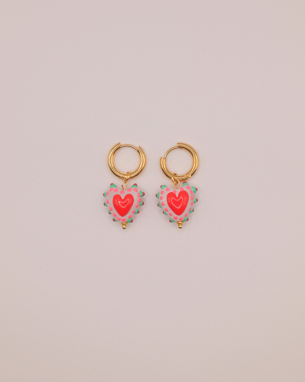 Hayley Heart Earrings