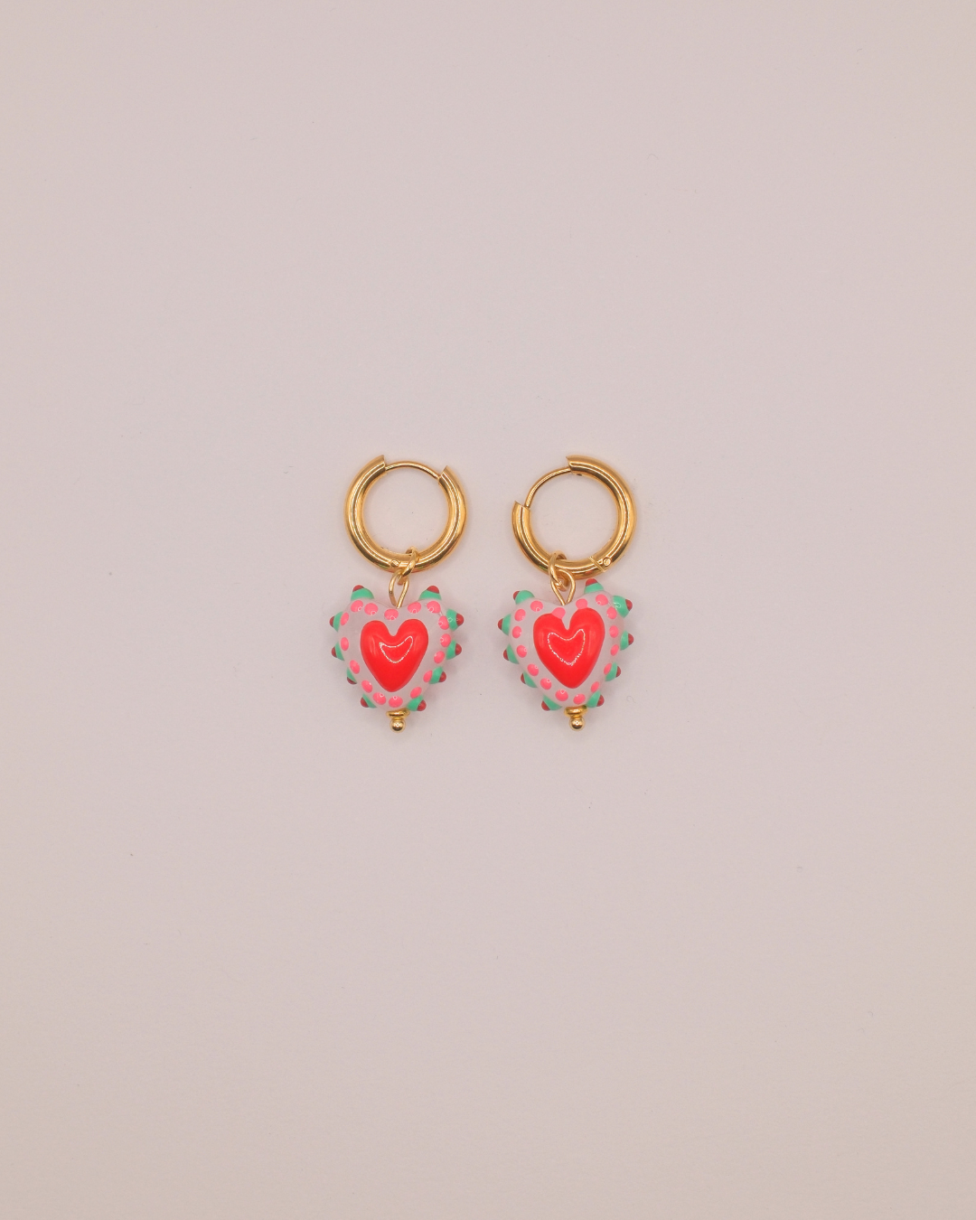Hayley Heart Earrings