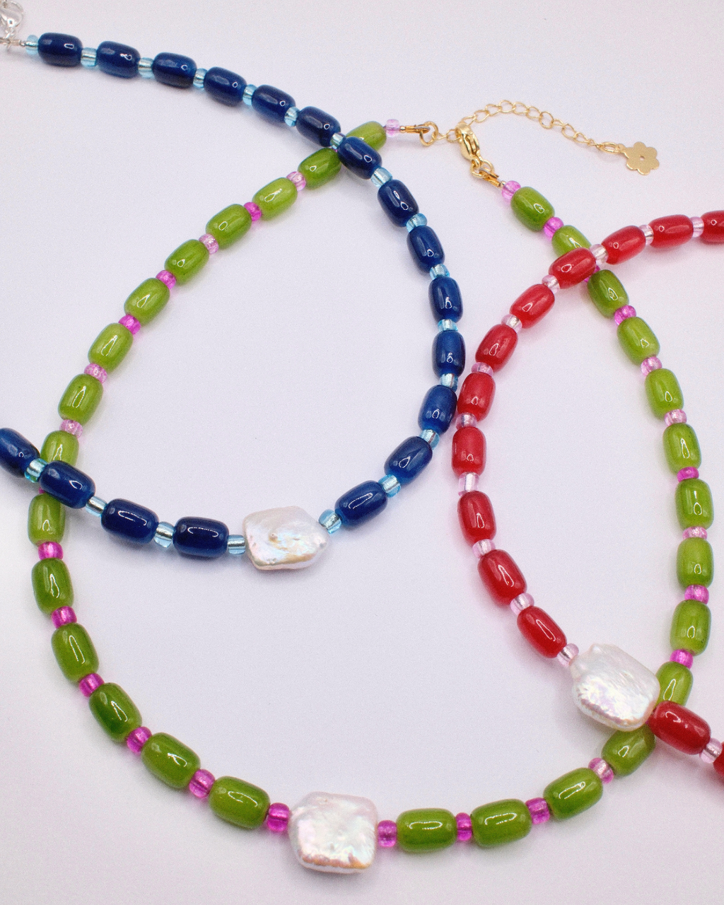Harper Necklace - Blue