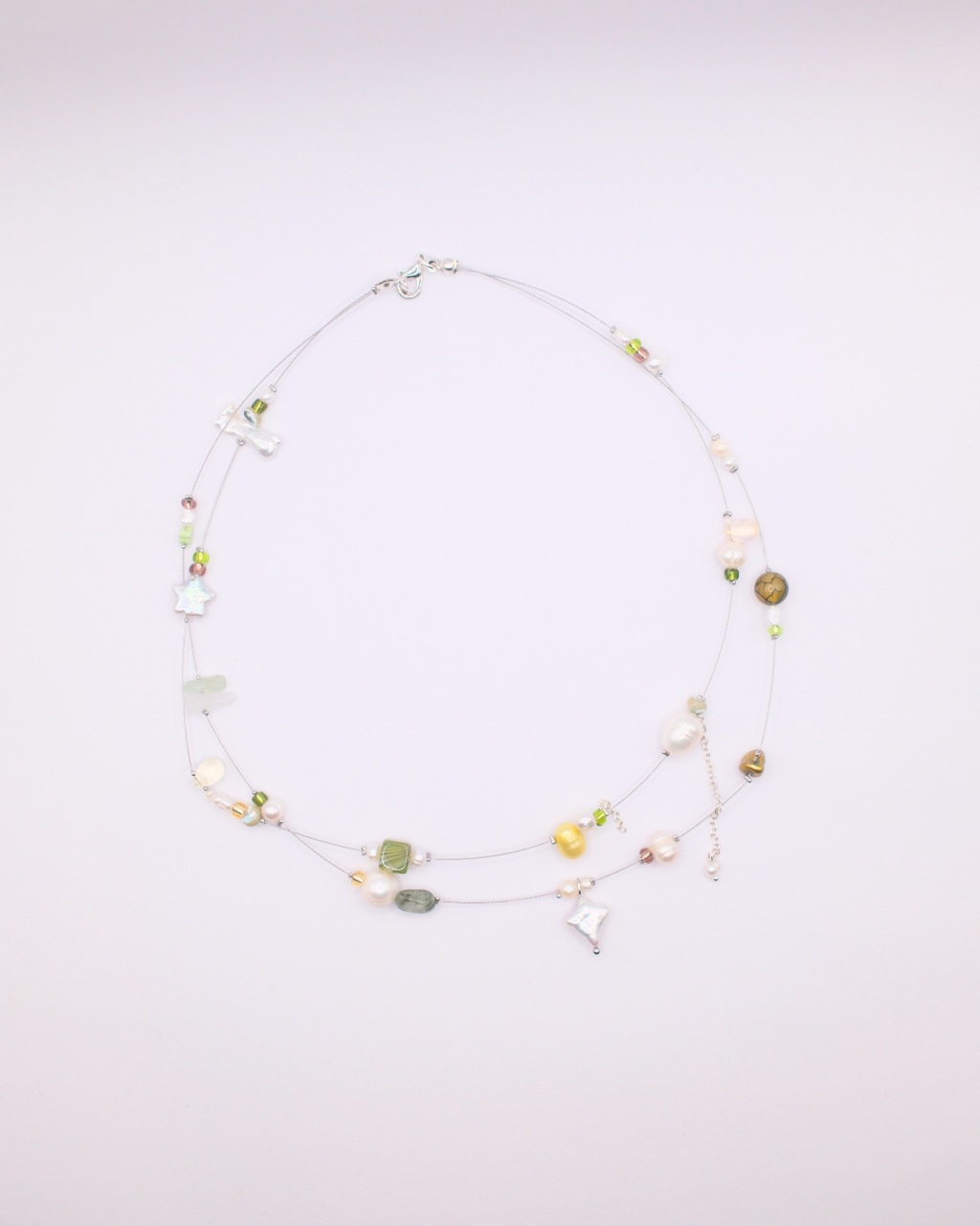 Green Wire Necklace