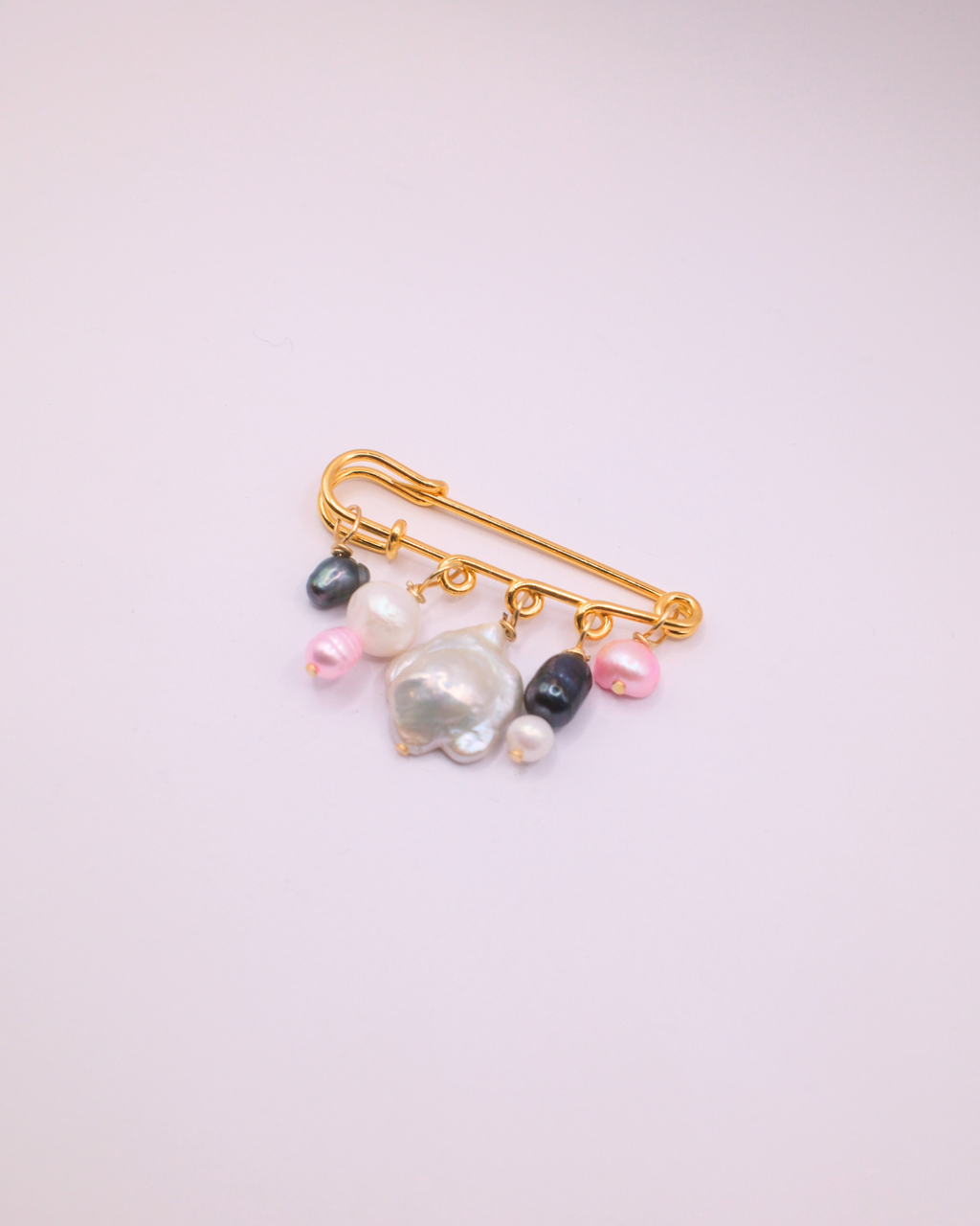 Puffaura Pin Brooch - Avril