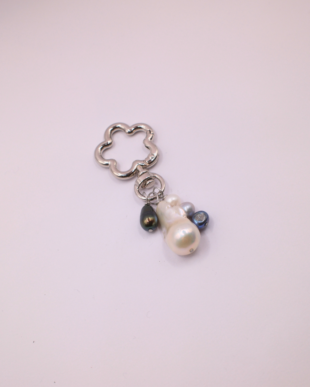 Flower Keyring - Ombre Pearl
