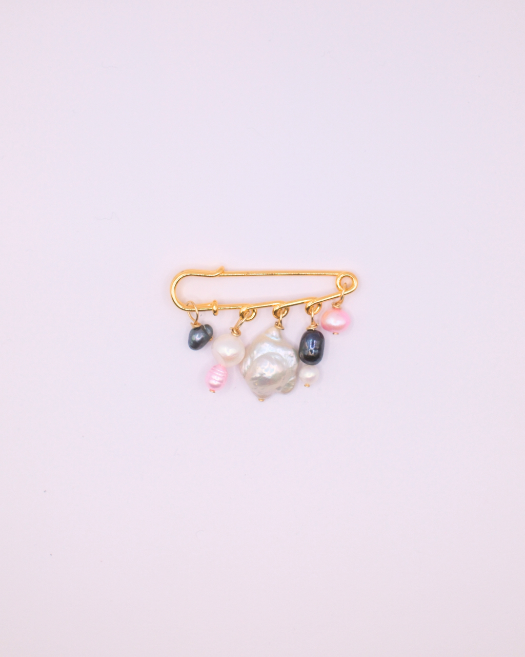 Puffaura Pin Brooch - Avril