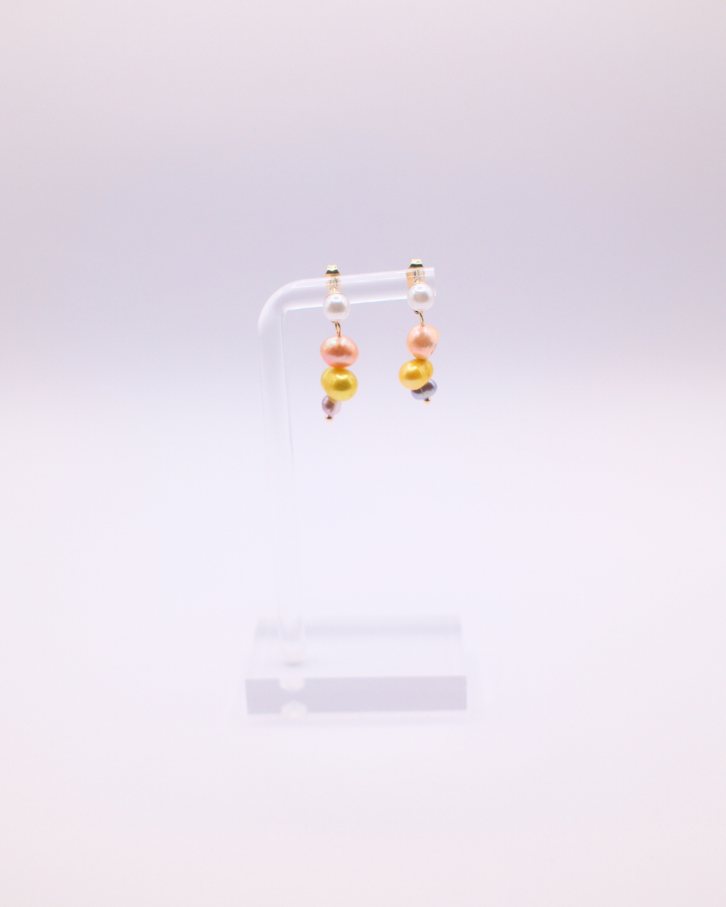 Pastel Pearl Drop Earrings