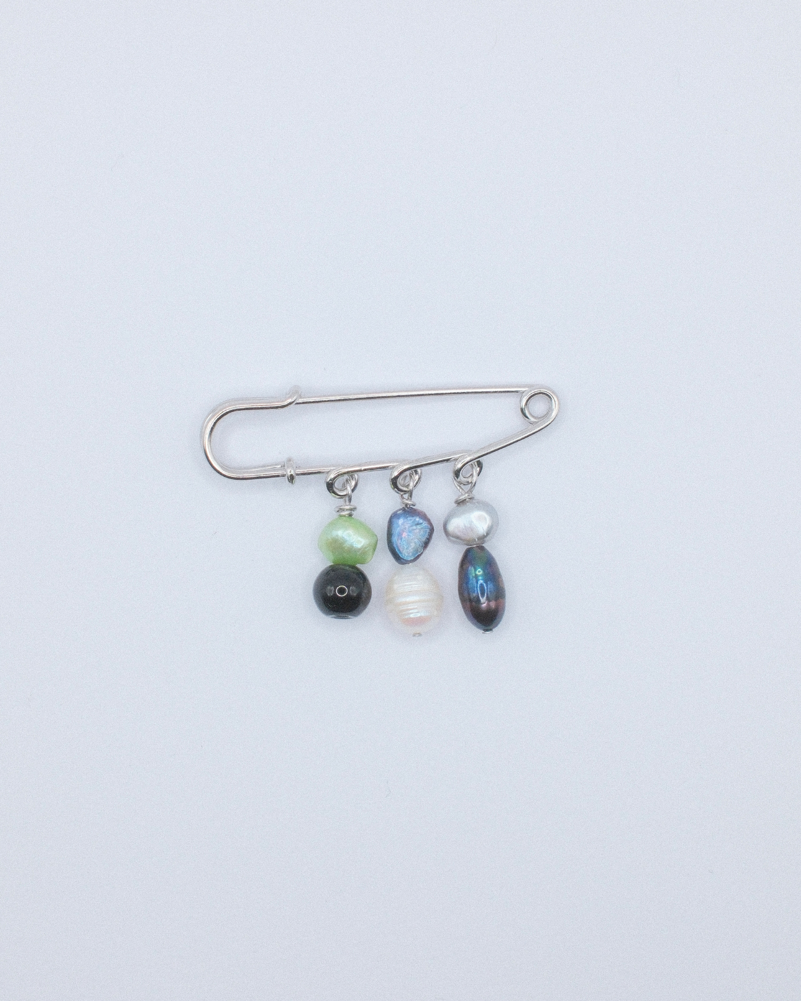 Puffaura Pin Brooch - Earth