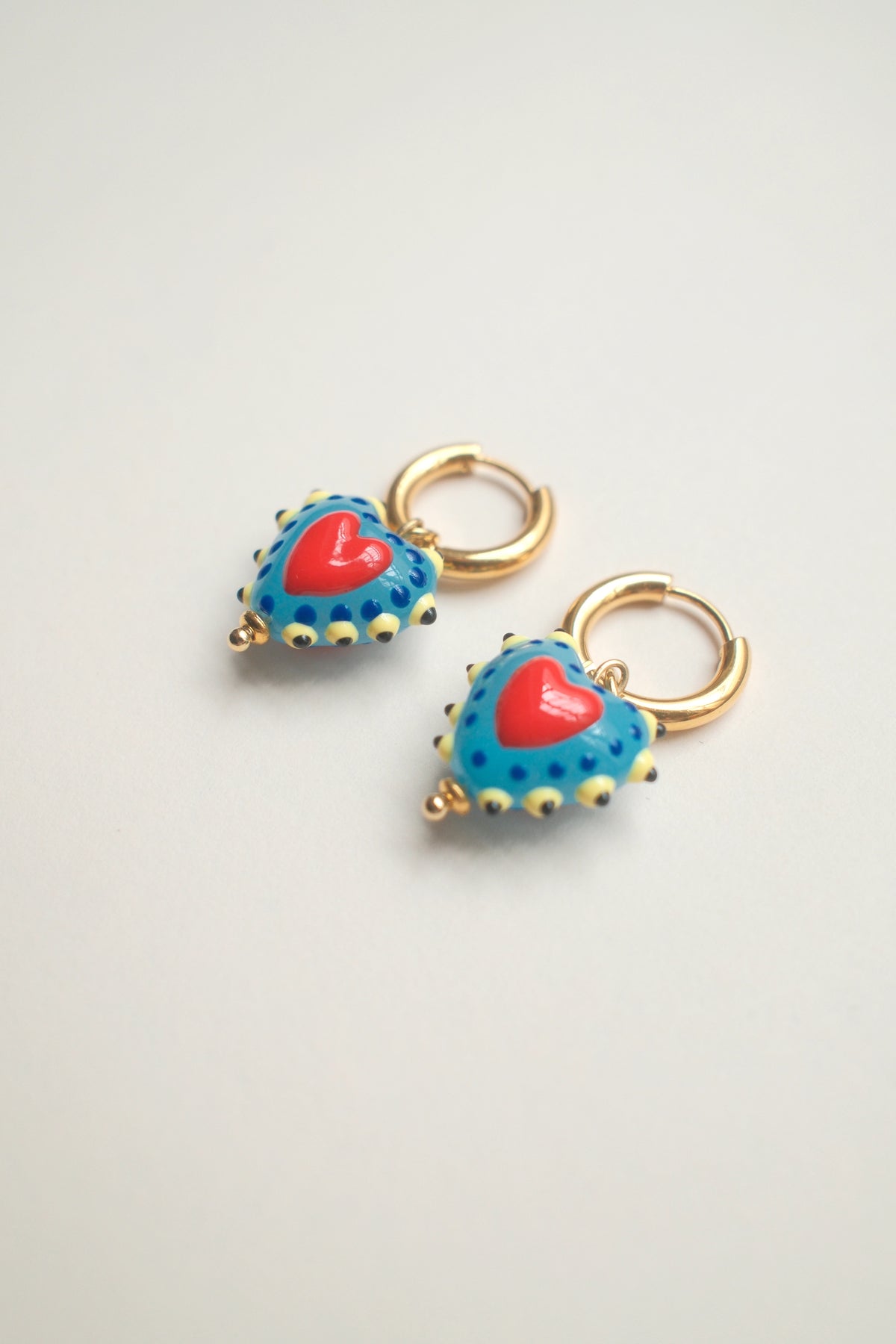 Hayley Heart Earrings