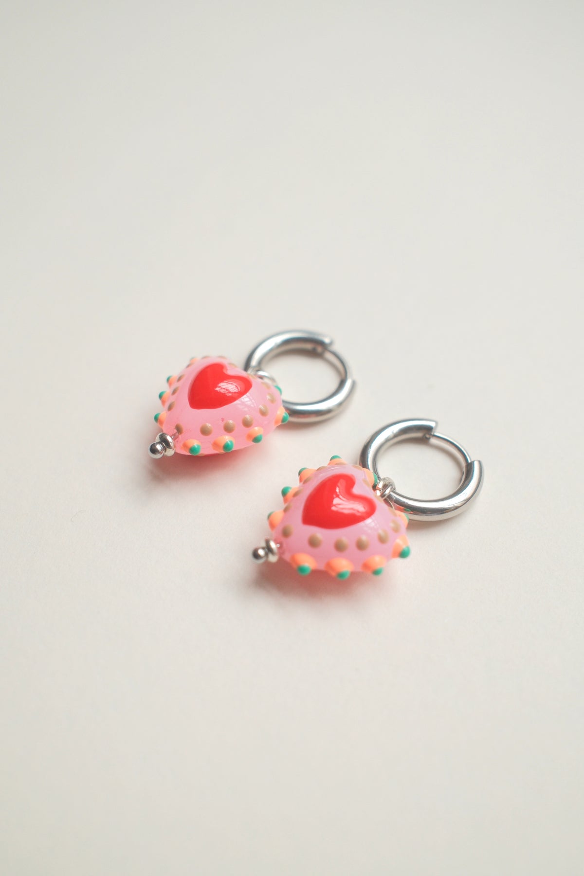 Hayley Heart Earrings