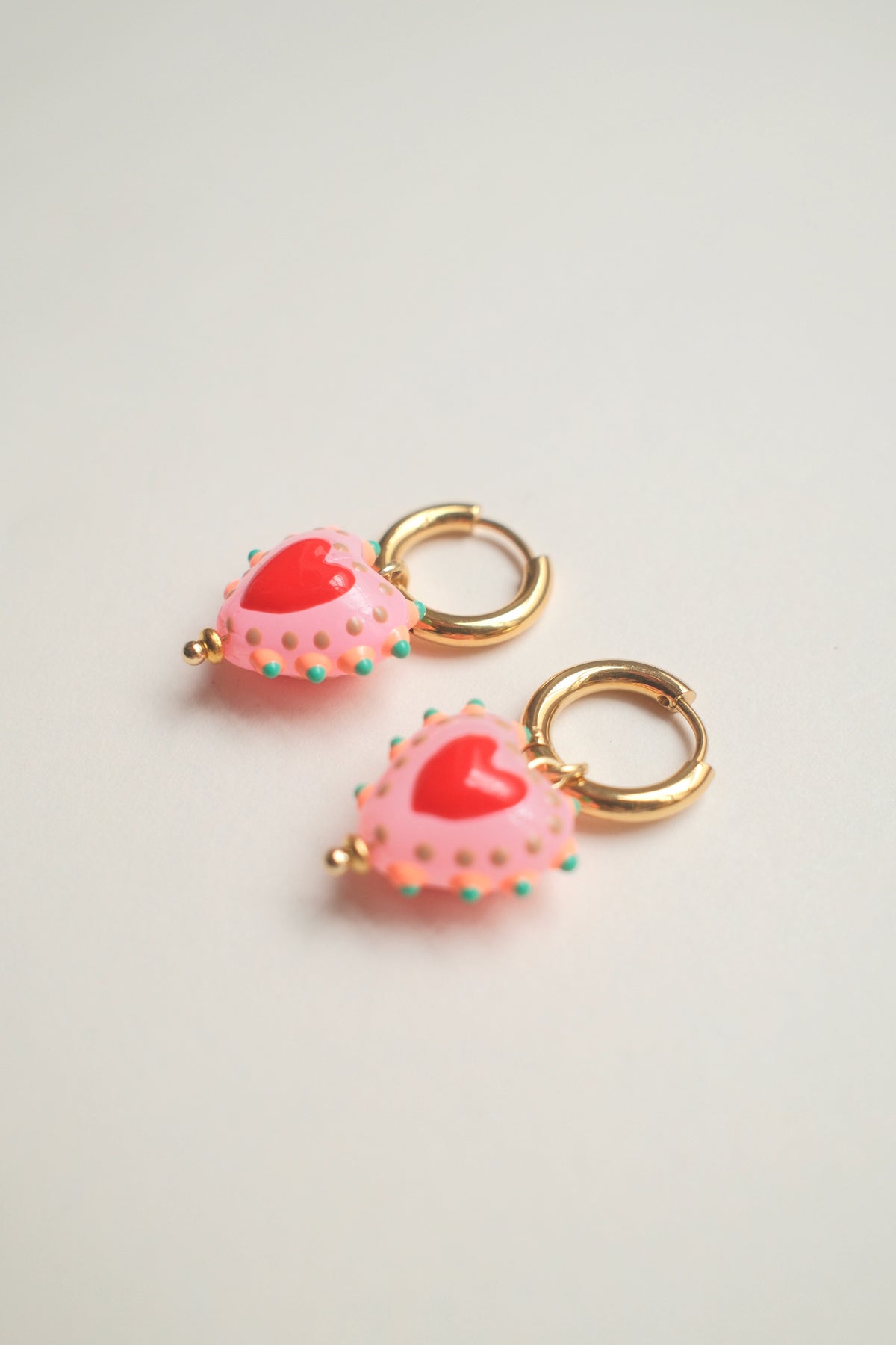Hayley Heart Earrings