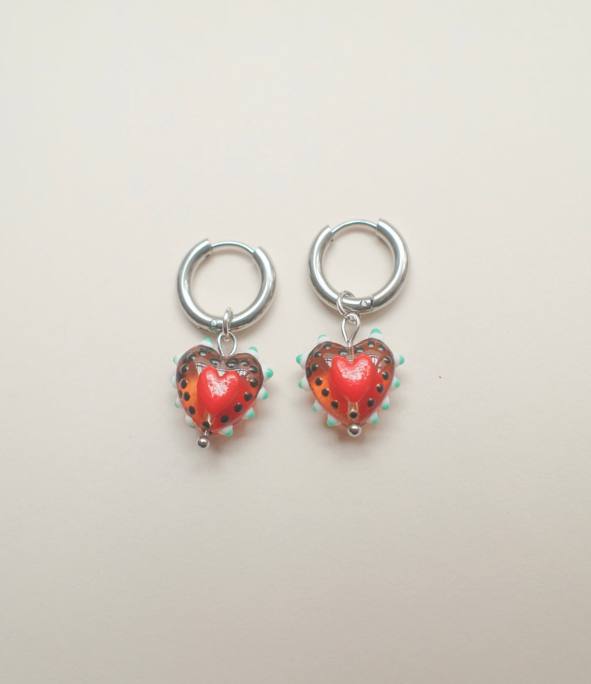 Hayley Heart Earrings