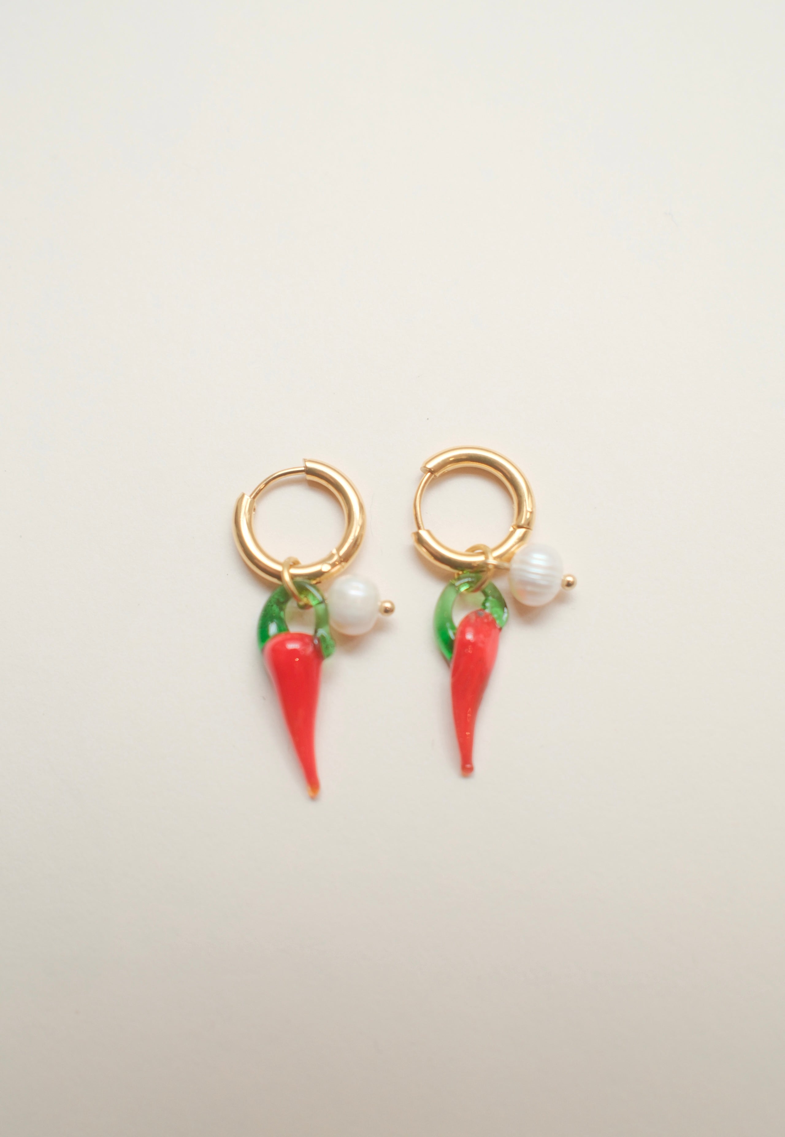 Chili Pearl Earrings