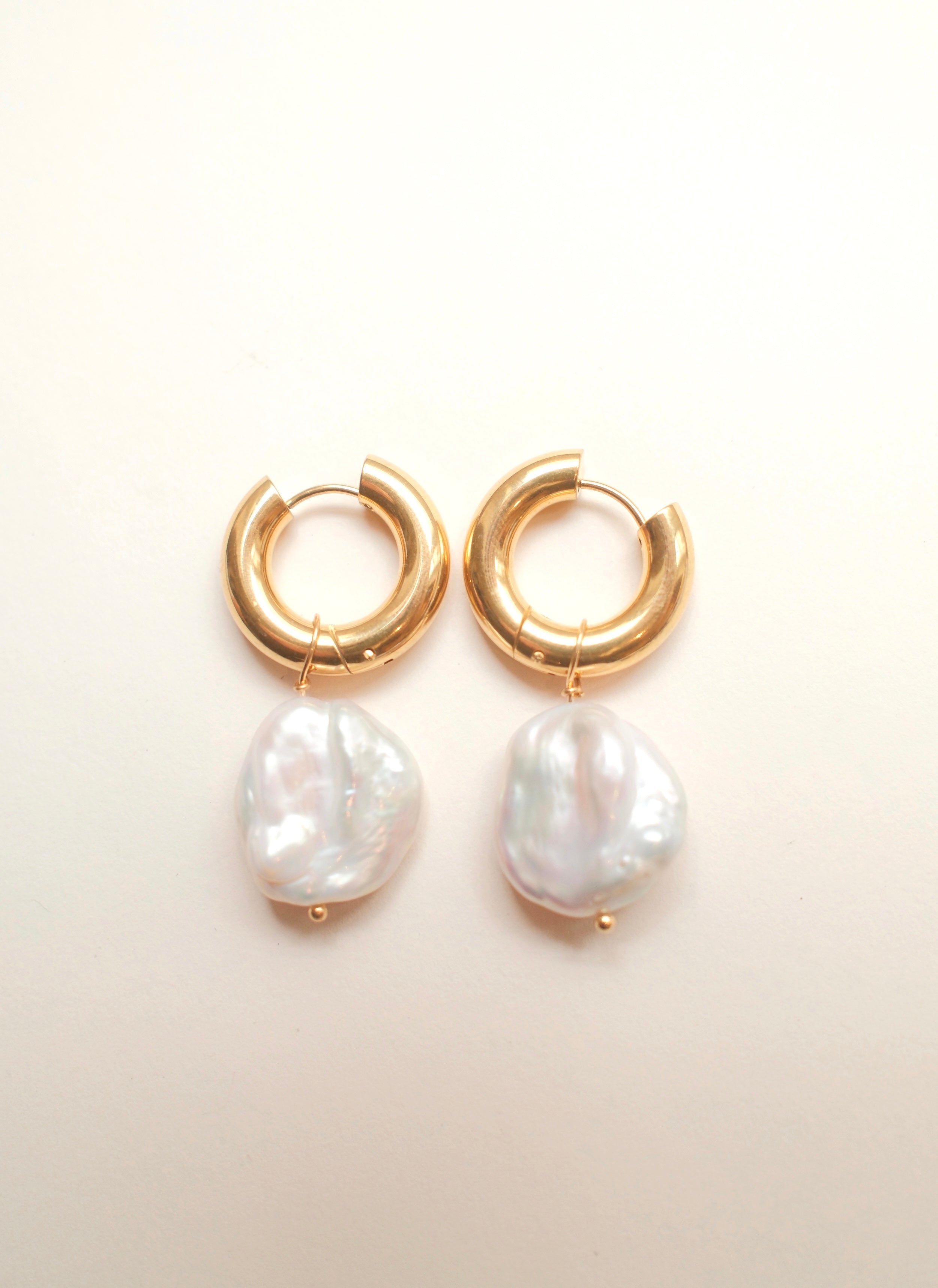 Penny Pearl Hoops