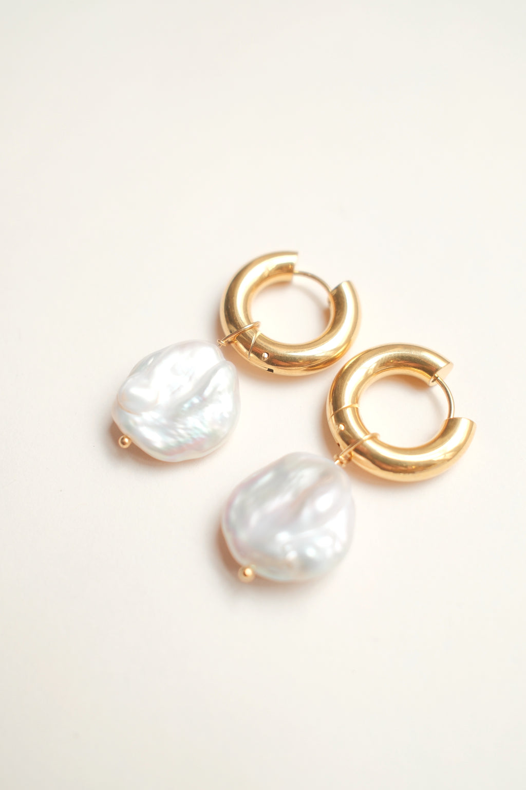 Penny Pearl Hoops