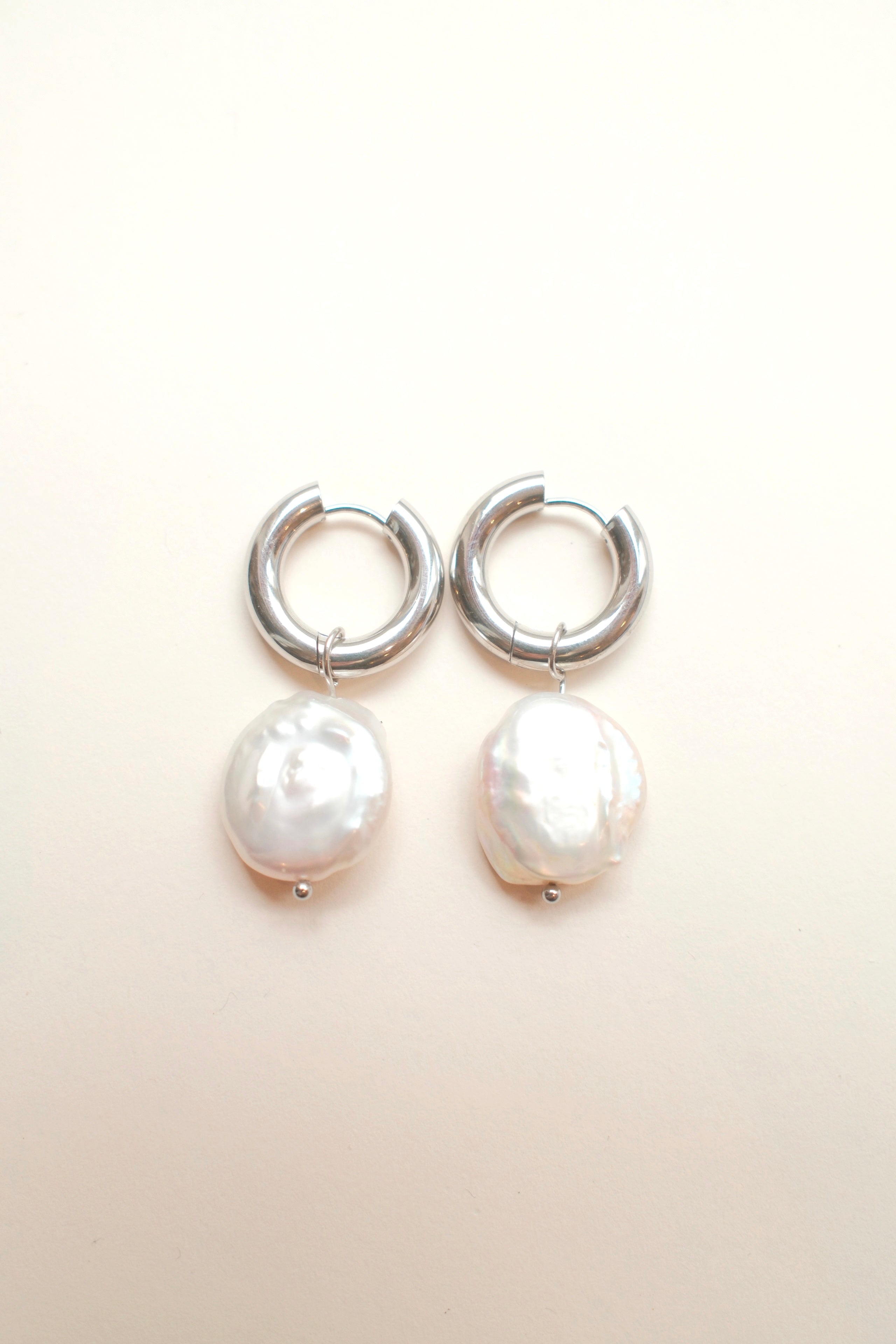 Penny Pearl Hoops