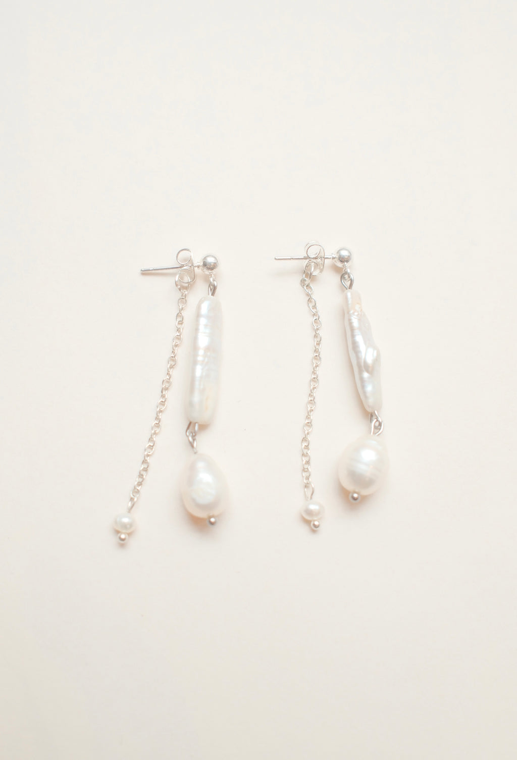 Rose Pearl Earrings