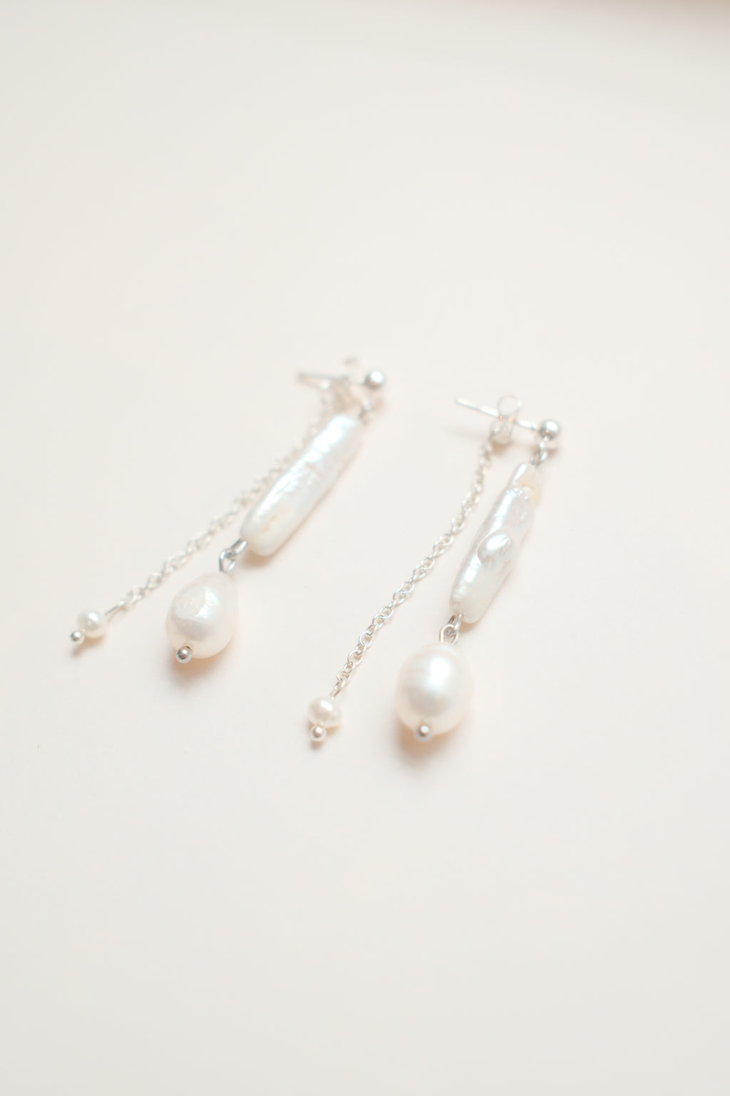Rose Pearl Earrings