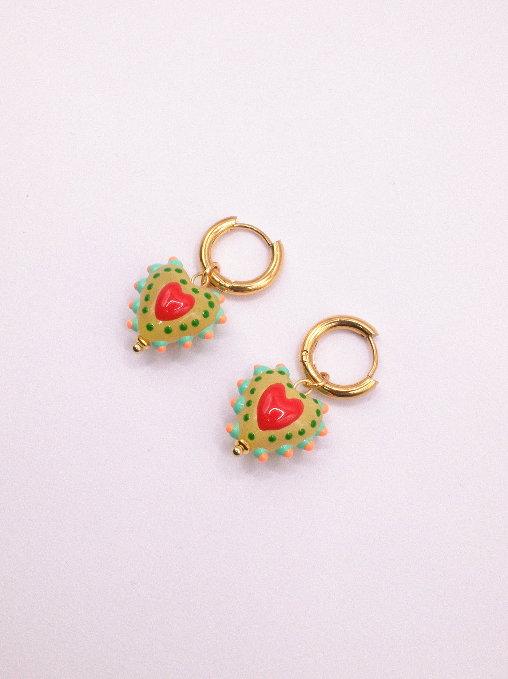 Hayley Heart Earrings